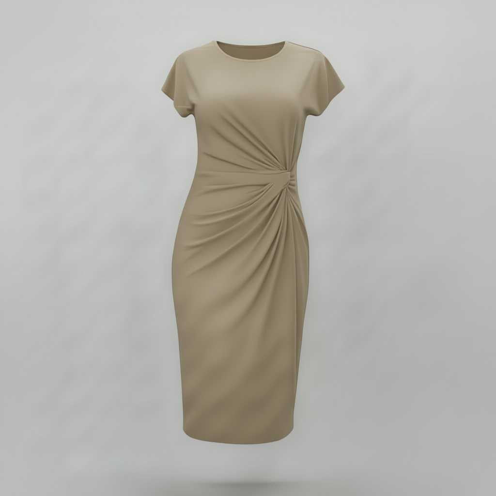 Women's Midi Dress | Short Sleeve Formal Dress