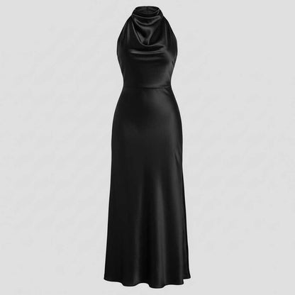 Halter Midi Dress | Women's Cocktail & Formal Dress