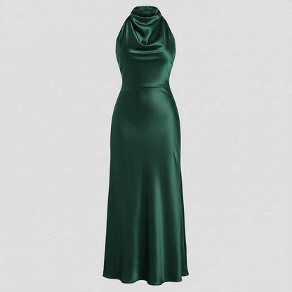 Halter Midi Dress | Women's Cocktail & Formal Dress