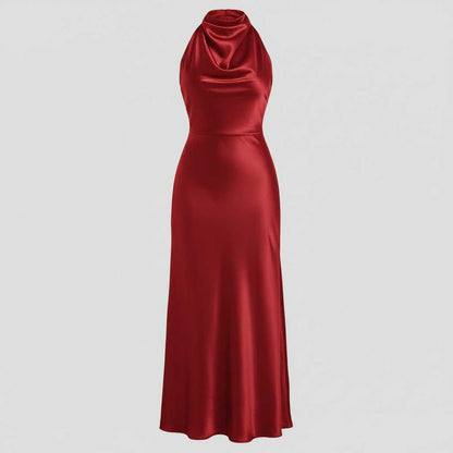 Halter Midi Dress | Women's Cocktail & Formal Dress