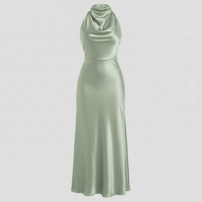 Halter Midi Dress | Women's Cocktail & Formal Dress