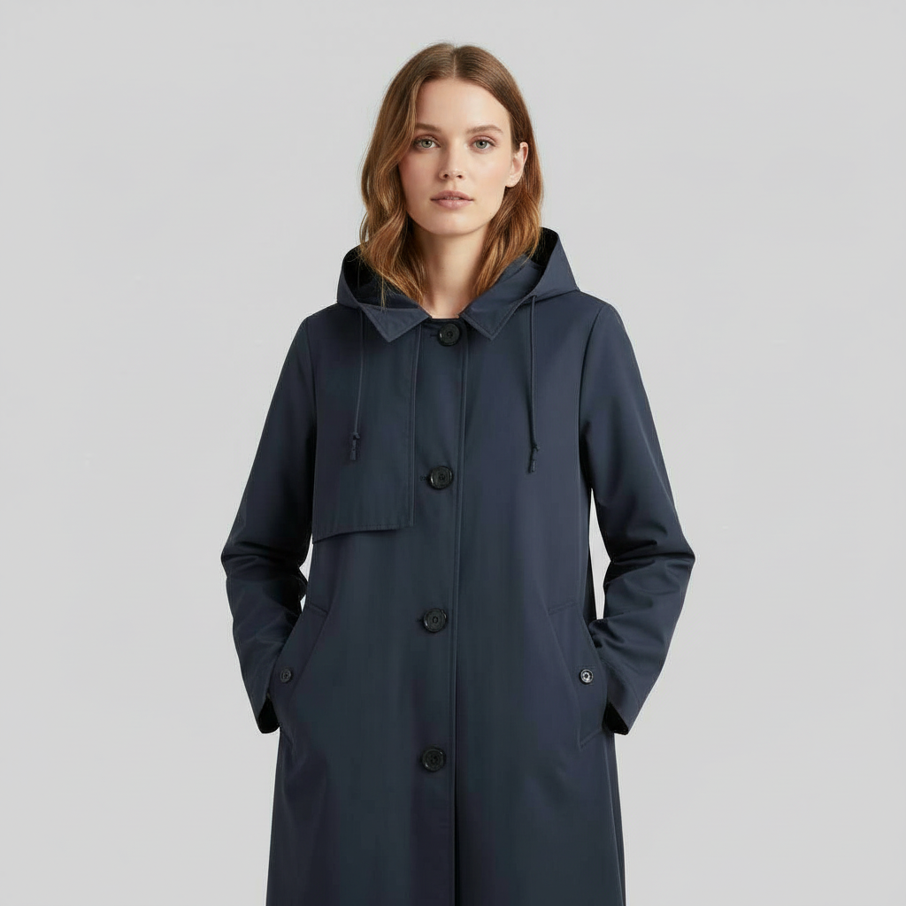 Long Women's Trench Coat | Stylish Winter Outerwear