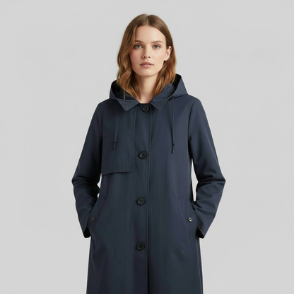 Long Women's Trench Coat | Stylish Winter Outerwear