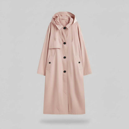 Long Women's Trench Coat | Stylish Winter Outerwear
