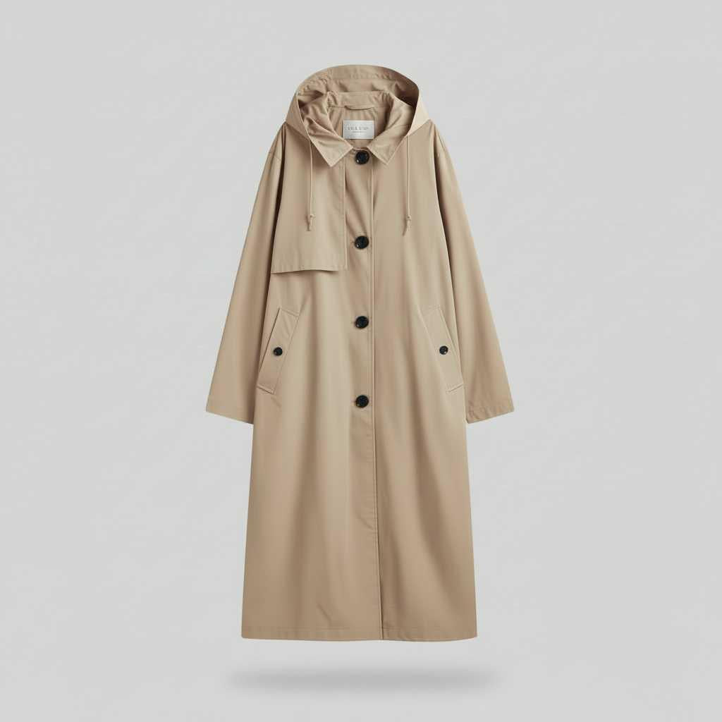 Long Women's Trench Coat | Stylish Winter Outerwear