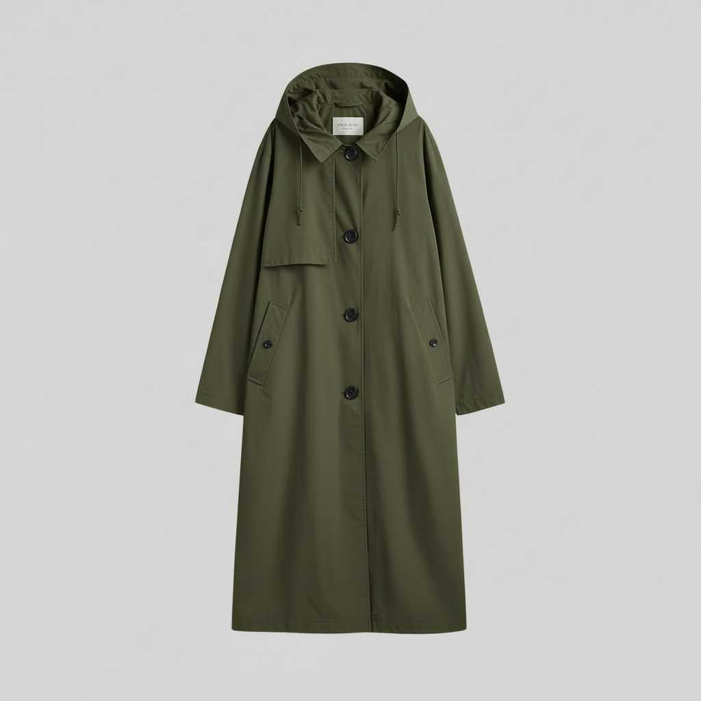 Long Women's Trench Coat | Stylish Winter Outerwear
