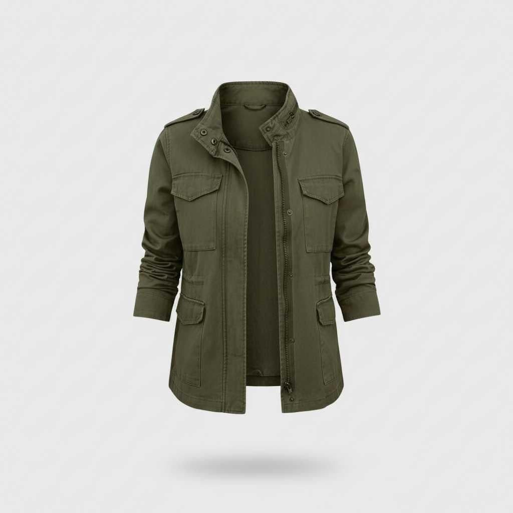 Modern Women's Jacket | Casual Zipper Outerwear