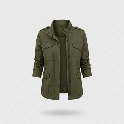Modern Women's Jacket | Casual Zipper Outerwear
