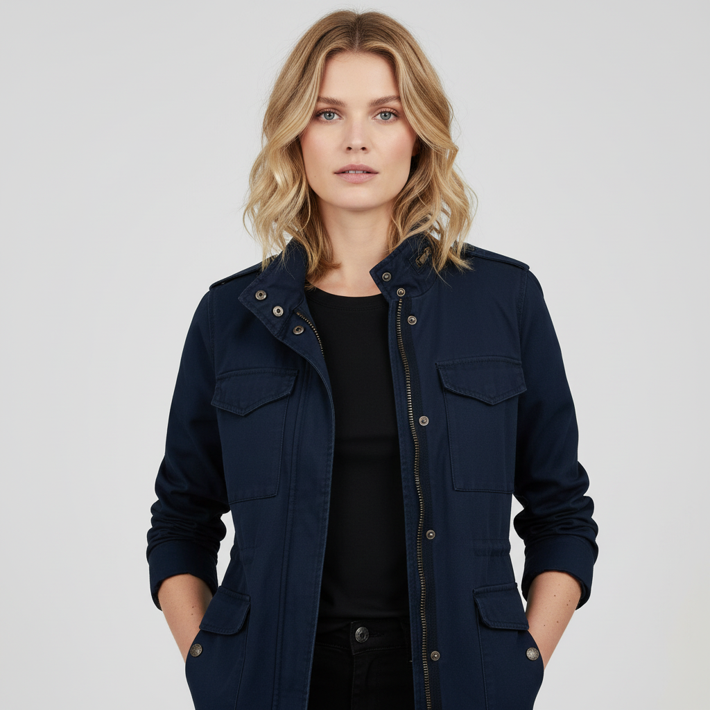 Modern Women's Jacket | Casual Zipper Outerwear