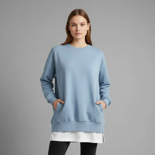 Oversized Women's Sweatshirt | Cozy Casual Hoodie