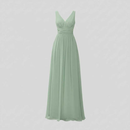 V-Neck Maxi Dress | Women's Sleeveless Summer Formal Dress