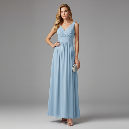 V-Neck Maxi Dress | Women's Sleeveless Summer Formal Dress