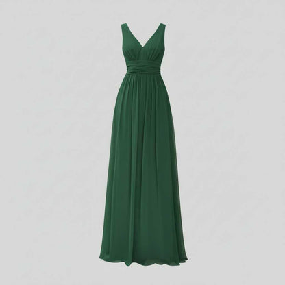 V-Neck Maxi Dress | Women's Sleeveless Summer Formal Dress