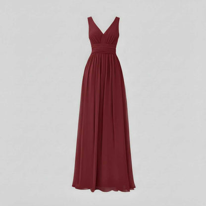 V-Neck Maxi Dress | Women's Sleeveless Summer Formal Dress