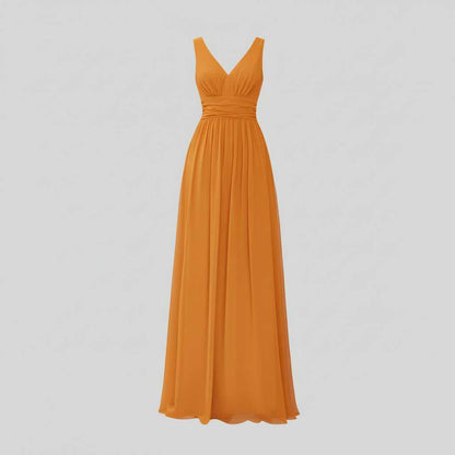 V-Neck Maxi Dress | Women's Sleeveless Summer Formal Dress