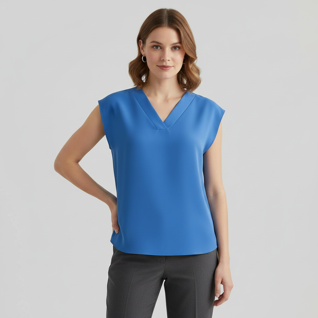 V-Neck Summer Blouse | Women's Blouse for Casual & Formal Wear