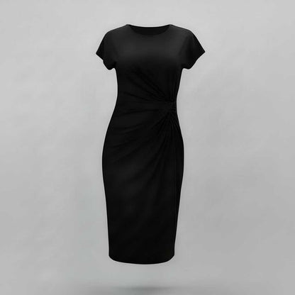 Women's Midi Dress | Short Sleeve Formal Dress
