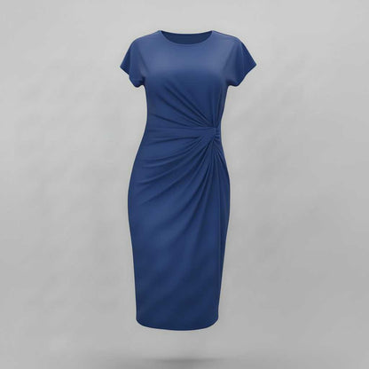 Women's Midi Dress | Short Sleeve Formal Dress