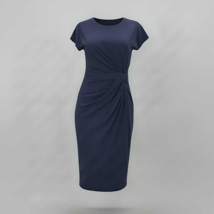 Women's Midi Dress | Short Sleeve Formal Dress