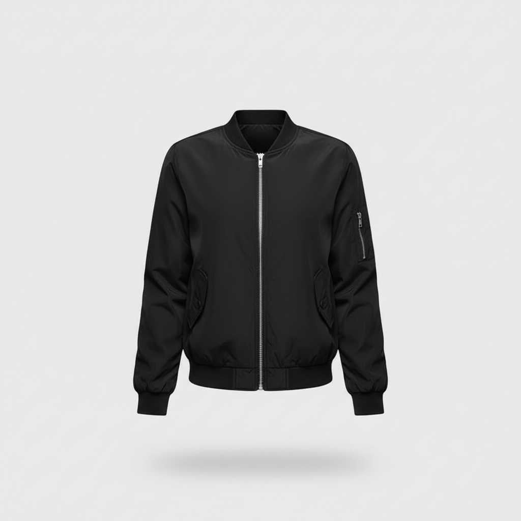 Women's Short Bomber Jacket | Stylish Women's Coat