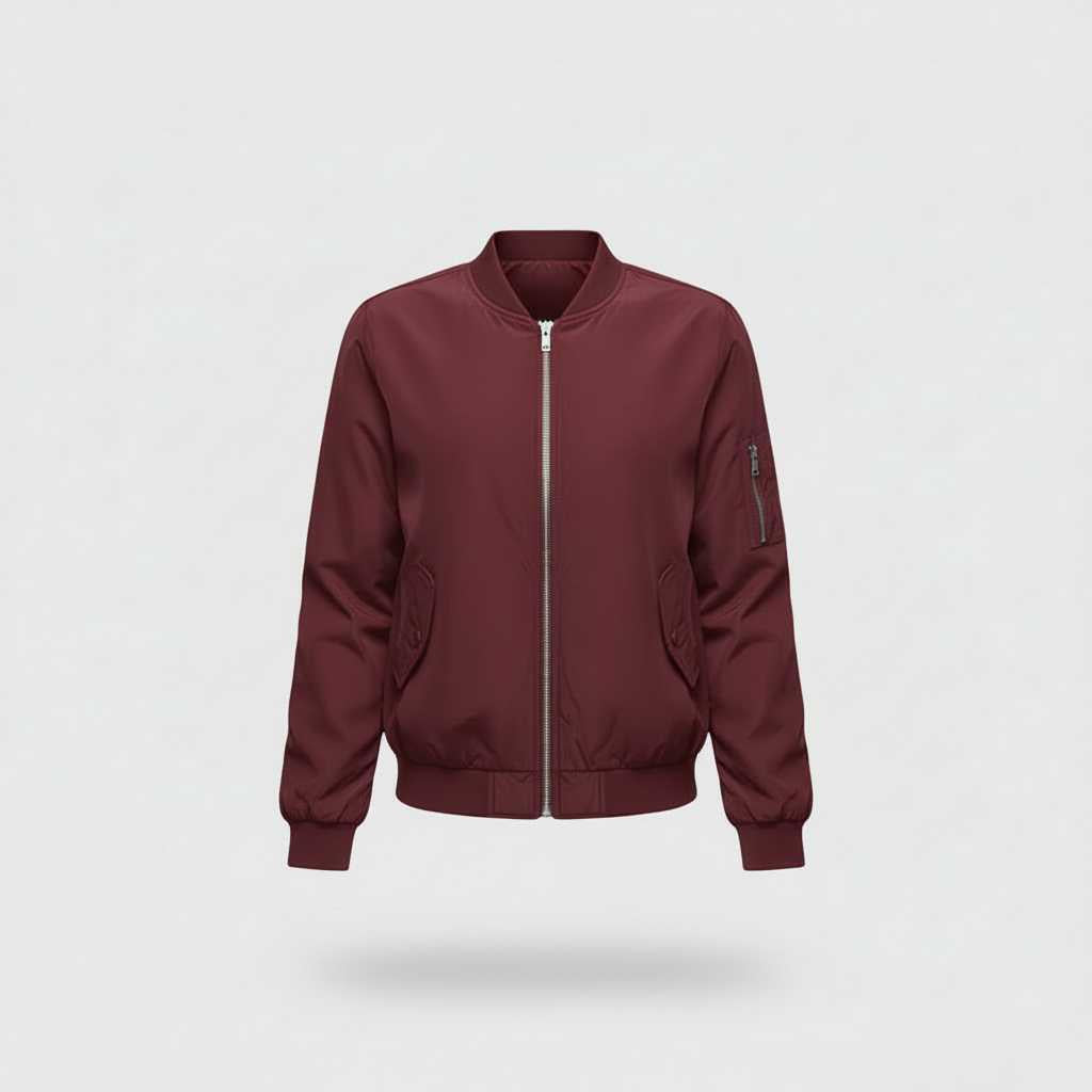 Women's Short Bomber Jacket | Stylish Women's Coat