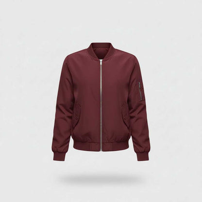 Women's Short Bomber Jacket | Stylish Women's Coat