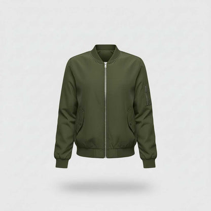 Women's Short Bomber Jacket | Stylish Women's Coat