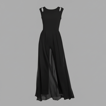 Women's Sleeveless Wide Leg Jumpsuit | Casual Summer Fashion