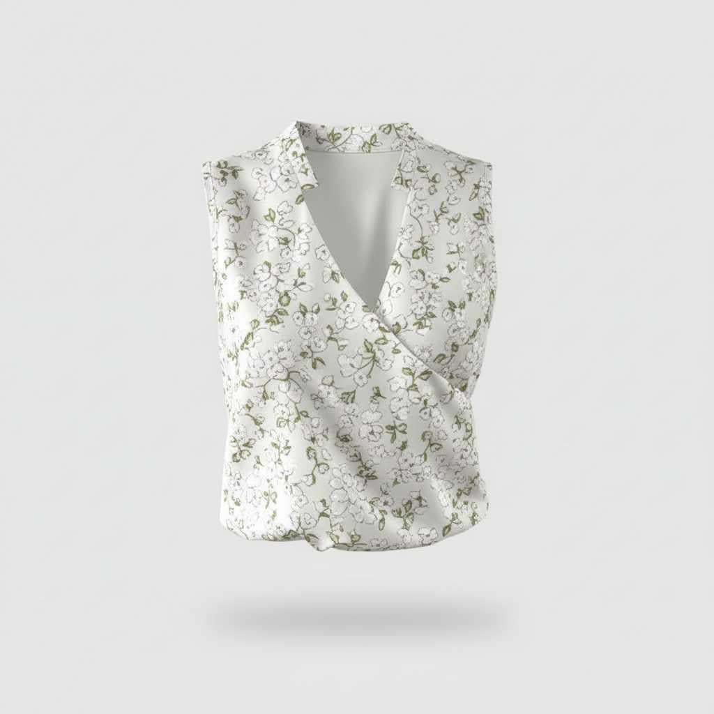 Women's V-Neck Summer Top | Going Out Tops for Casual Style