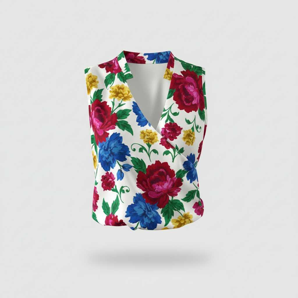 Women's V-Neck Summer Top | Going Out Tops for Casual Style